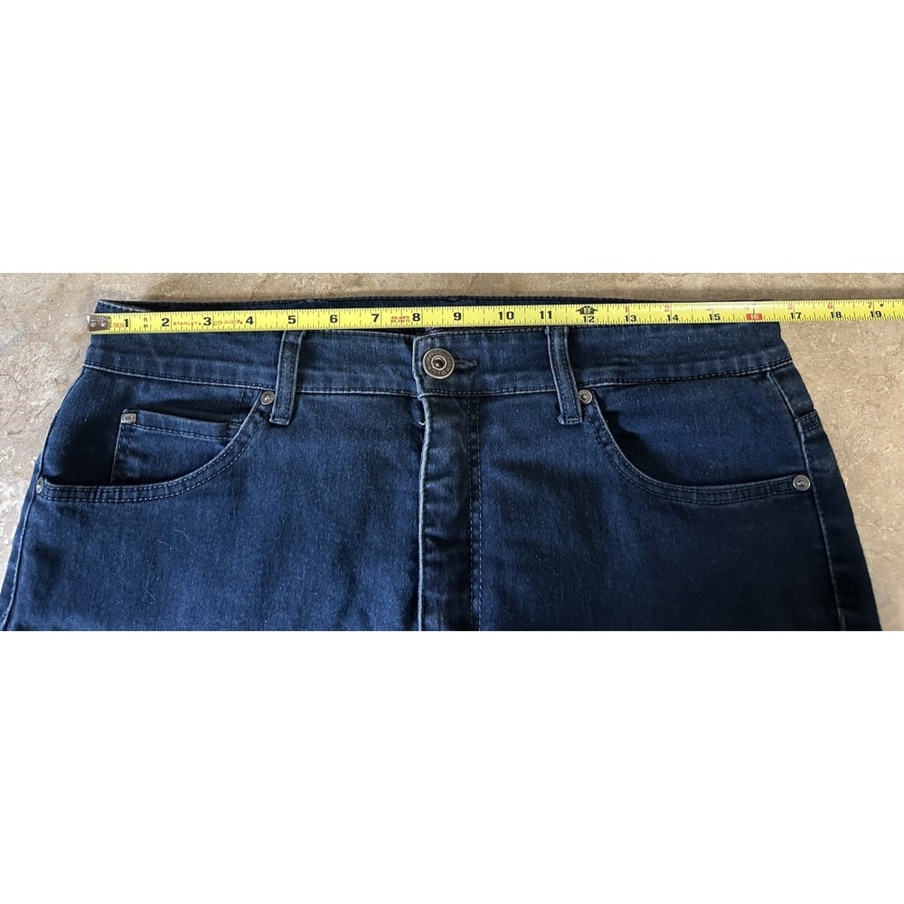 Bandolino Women's Jeans Size 14 Blue Stretch Denim Straight High Rise 29 Inseam - Picture 6 of 10